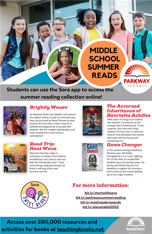 Middle School Summer Reading 